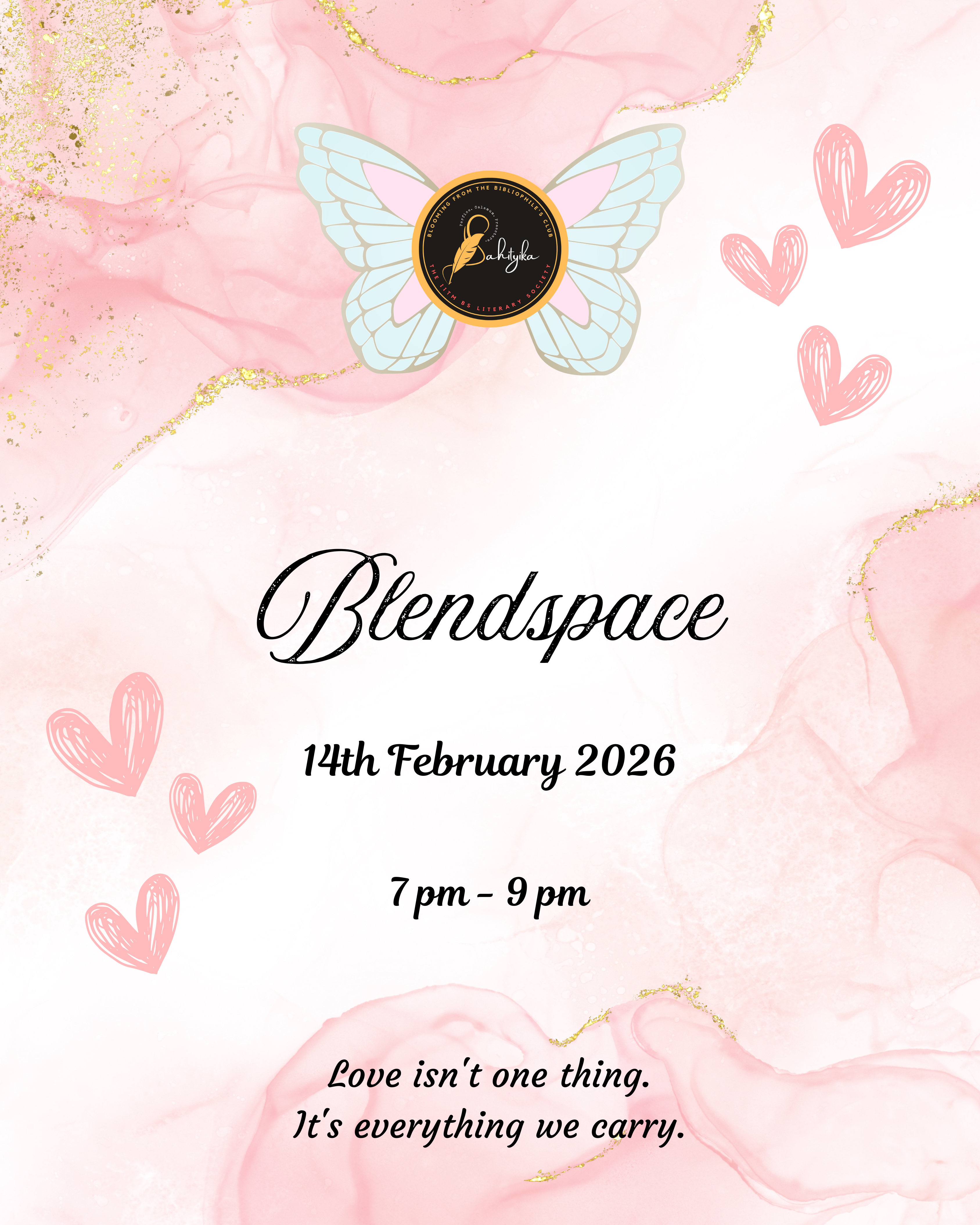 BlendSpace`26 poster