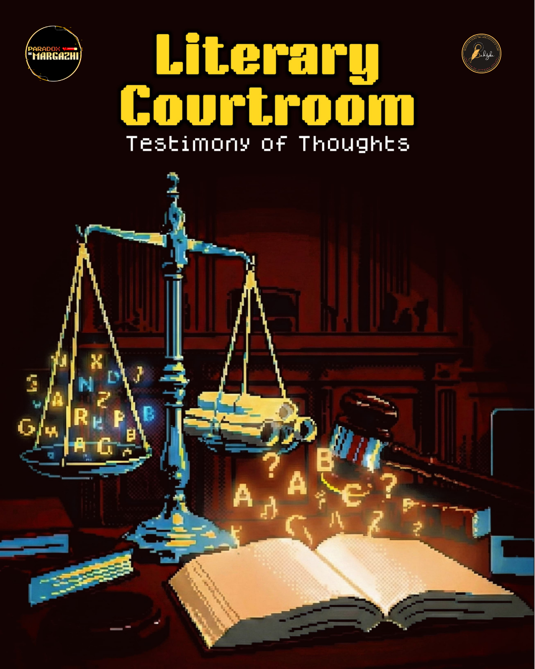 Literary Courtroom poster
