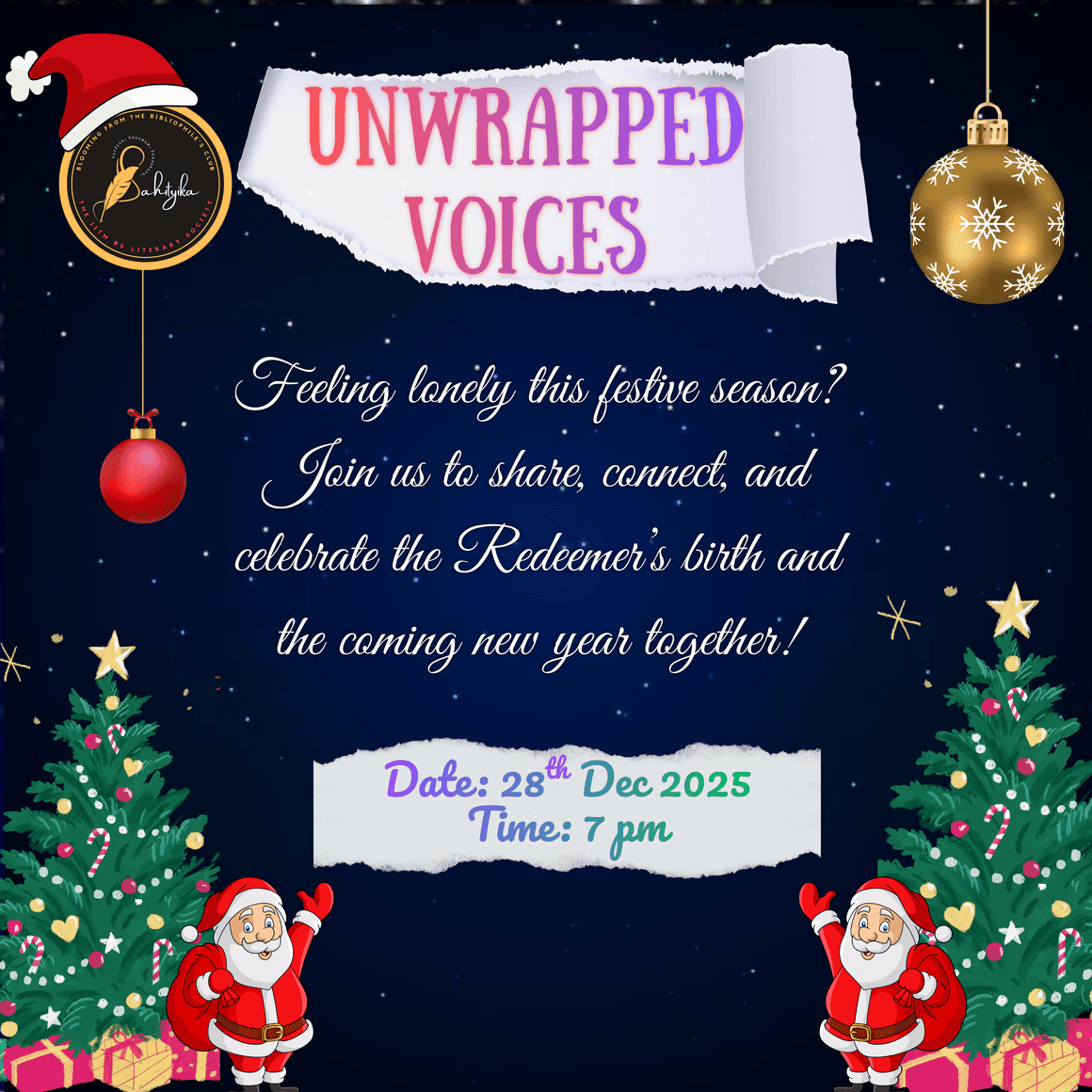 Unwrapped Voices poster